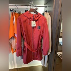 NWT burberry windbreaker jacket Size 8